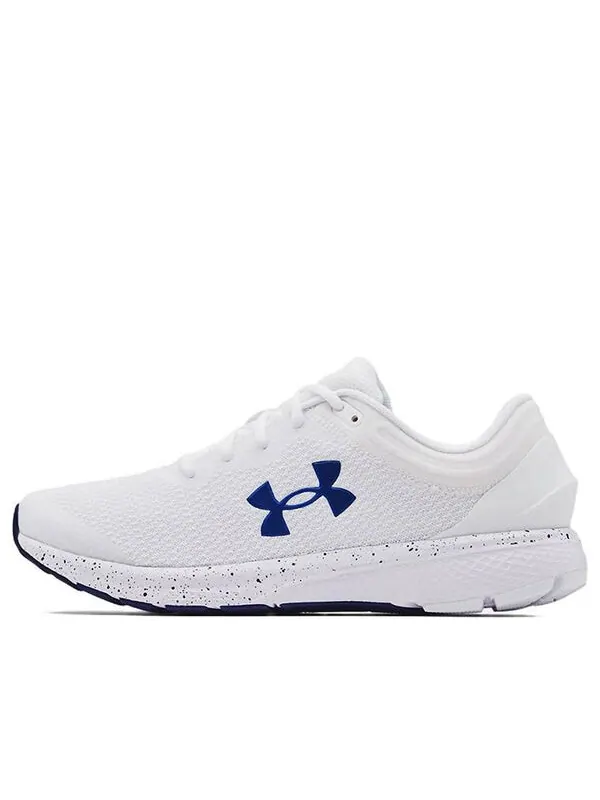 Кроссовки charged escape 3 'big logo - white' Under Armour — изображение 1 из 4, белый/темно-синий