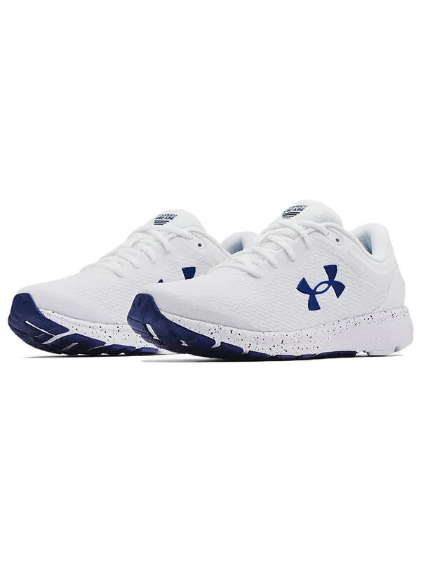 Кроссовки charged escape 3 'big logo - white' Under Armour — изображение 3 из 4, белый/темно-синий