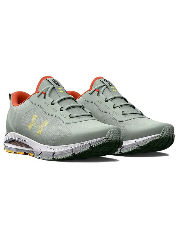 Кроссовки hovr sonic se 'illusion green' Under Armour — изображение 3 из 4, зеленый/белый/оранжевый