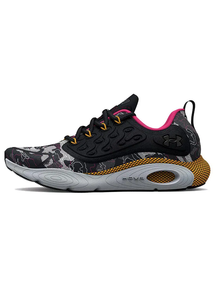 Кроссовки Under Armour HOVR Revenant Camo Sport Shoes 'Black Grey' — изображение 2 из 6, черный