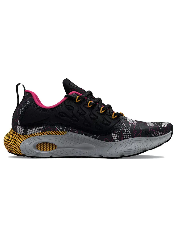 Кроссовки Under Armour HOVR Revenant Camo Sport Shoes 'Black Grey' — изображение 3 из 6, черный