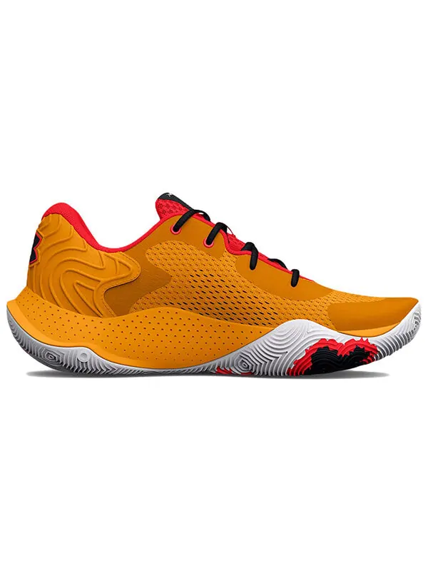 Кроссовки spawn 4 'yellow orange' Under Armour — изображение 2 из 4, желтый/оранжевый