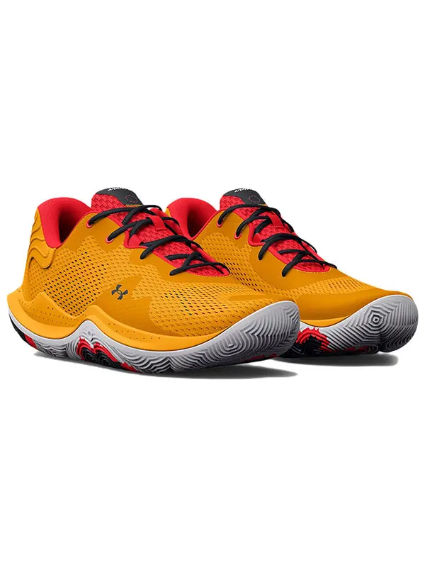 Кроссовки spawn 4 'yellow orange' Under Armour — изображение 3 из 4, желтый/оранжевый