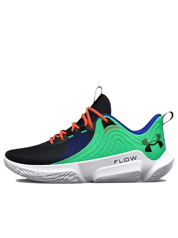 Кроссовки flow futr x 2 'black antifreeze' Under Armour — изображение 1 из 4, черный/зеленый