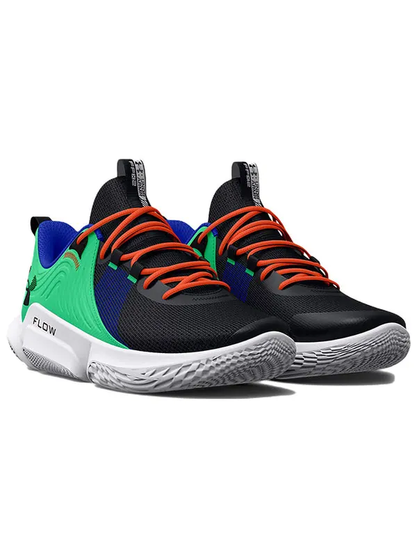 Кроссовки flow futr x 2 'black antifreeze' Under Armour — изображение 3 из 4, черный/зеленый