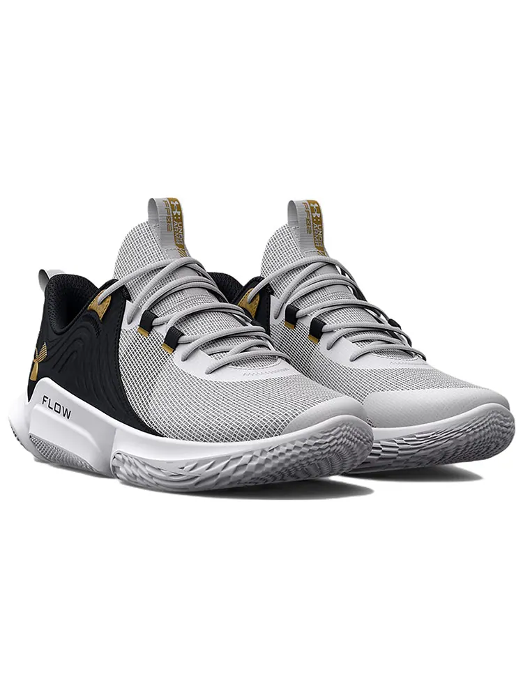 Кроссовки Under Armour Flow FUTR X 2 Basketball Shoes 'White Black' — изображение 3 из 5, черный