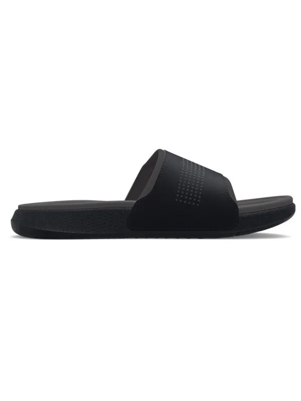Тапочки ansa elevate slide 'black jet grey' Under Armour — изображение 3 из 4, черный