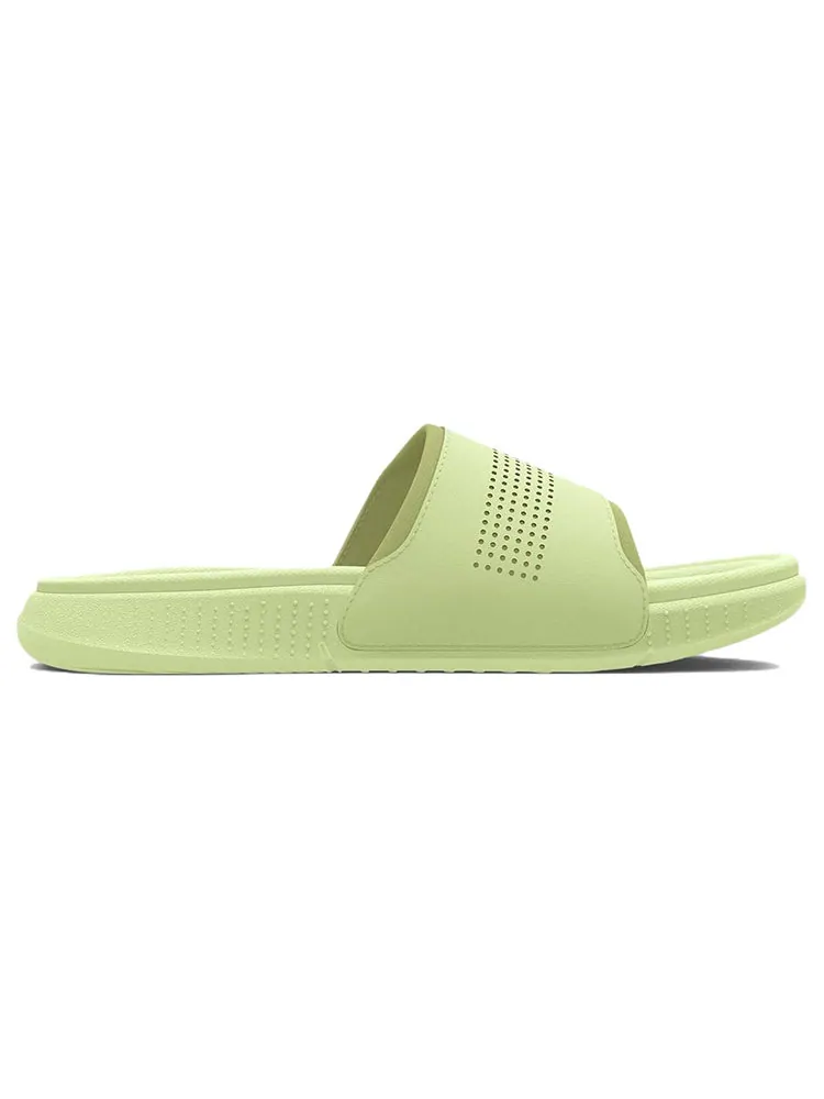 Шлепанцы Under Armour Ansa Elevate Slide 'Pale Olive' — изображение 3 из 6, зеленый