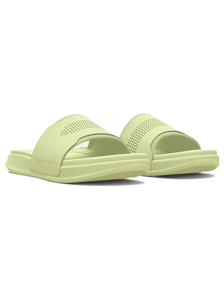 Шлепанцы Under Armour Ansa Elevate Slide 'Pale Olive' — изображение 4 из 6, зеленый