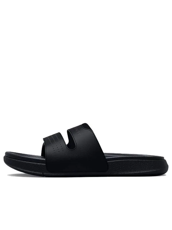 Тапочки ansa studio slide 'black jet grey' Under Armour