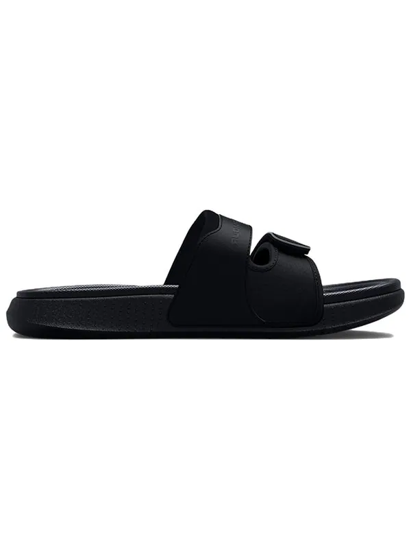 Тапочки ansa studio slide 'black jet grey' Under Armour — изображение 2 из 4, черный/серый