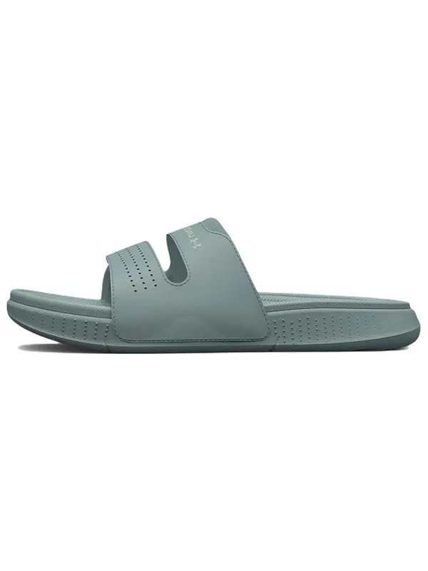 Тапочки ansa studio slide 'opal green' Under Armour — изображение 2 из 4, зеленый