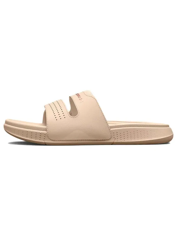 Тапочки ansa studio slide 'peach ice' Under Armour — изображение 2 из 4, коричневый