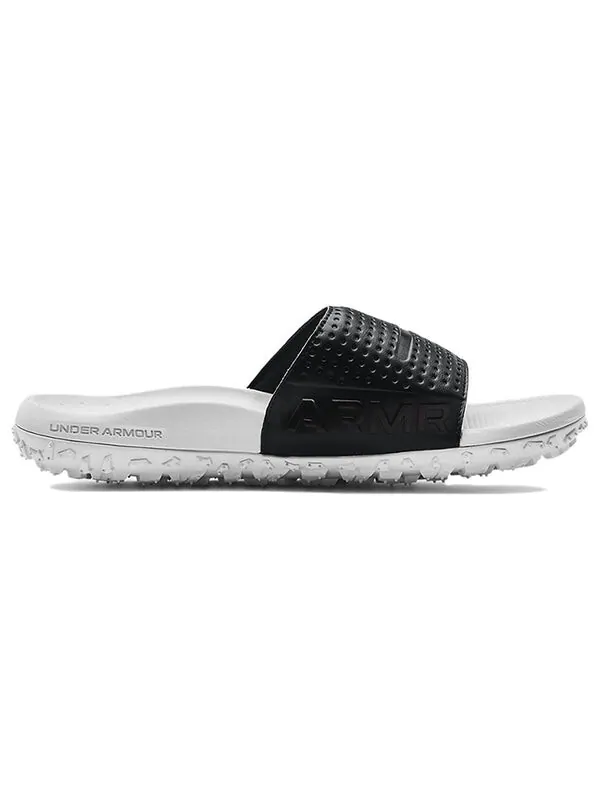 Тапочки ft sway slide 'white black' Under Armour — изображение 3 из 4, белый/черный