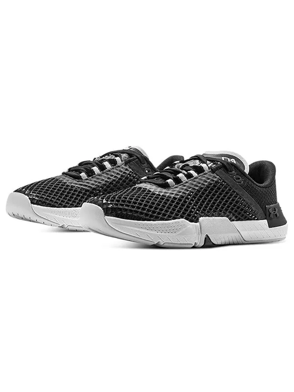 Кроссовки tribase reign 4 'black halo grey' Under Armour — изображение 3 из 4, черный