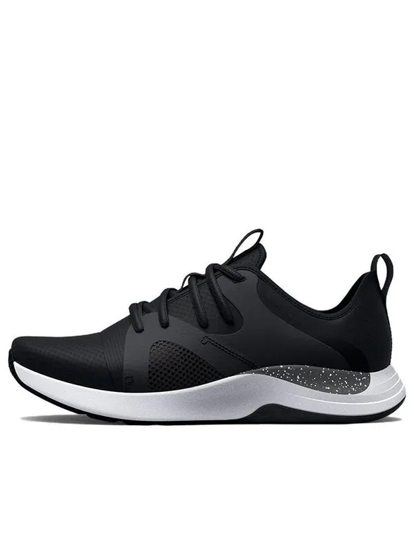 Кроссовки charged breathe lace tr 'black speckled' Under Armour — изображение 1 из 4, черный/белый