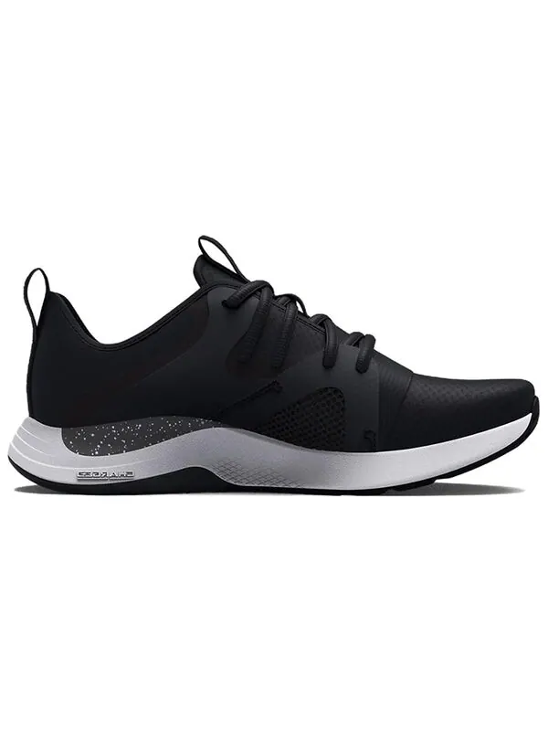 Кроссовки charged breathe lace tr 'black speckled' Under Armour — изображение 2 из 4, черный/белый