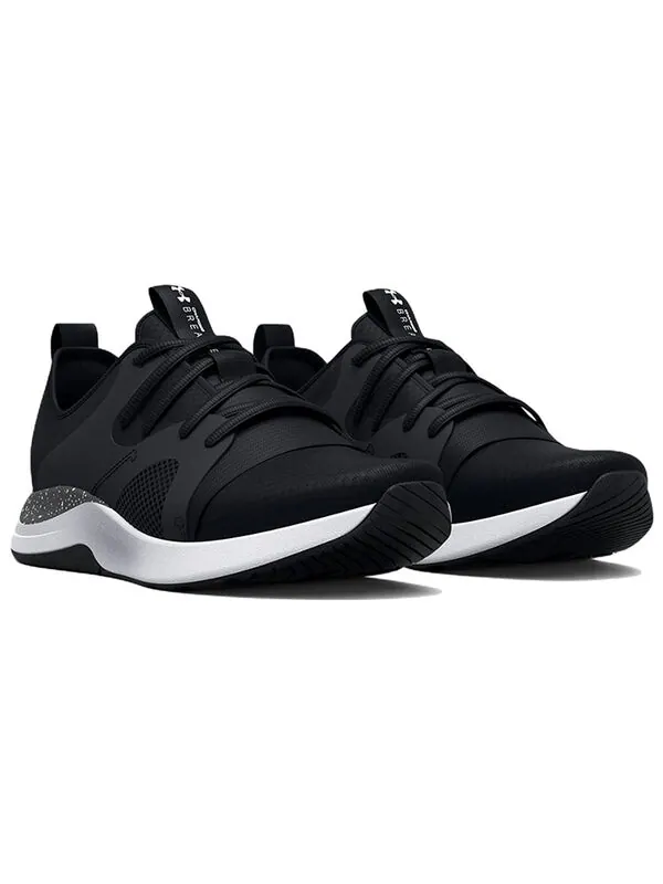 Кроссовки charged breathe lace tr 'black speckled' Under Armour — изображение 3 из 4, черный/белый