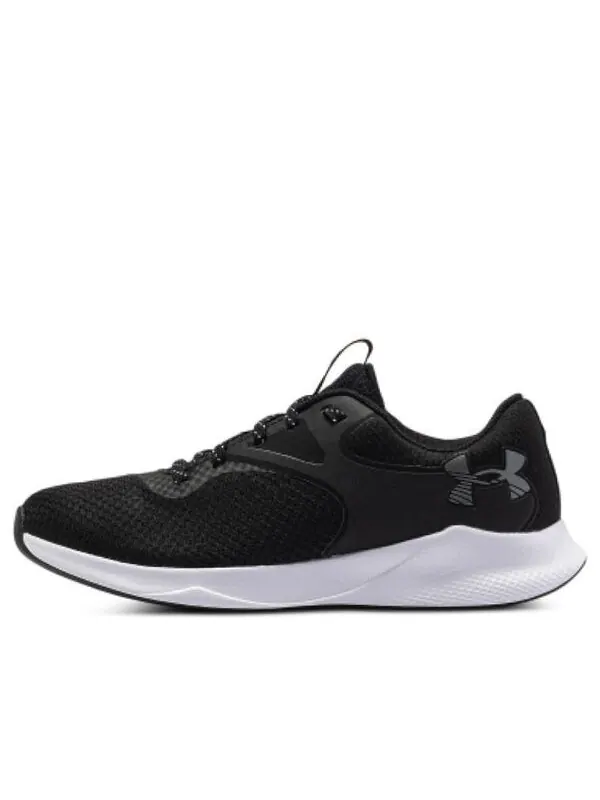 Кроссовки charged aurora 2 'black metallic warm silver' Under Armour — изображение 1 из 4, черный/белый