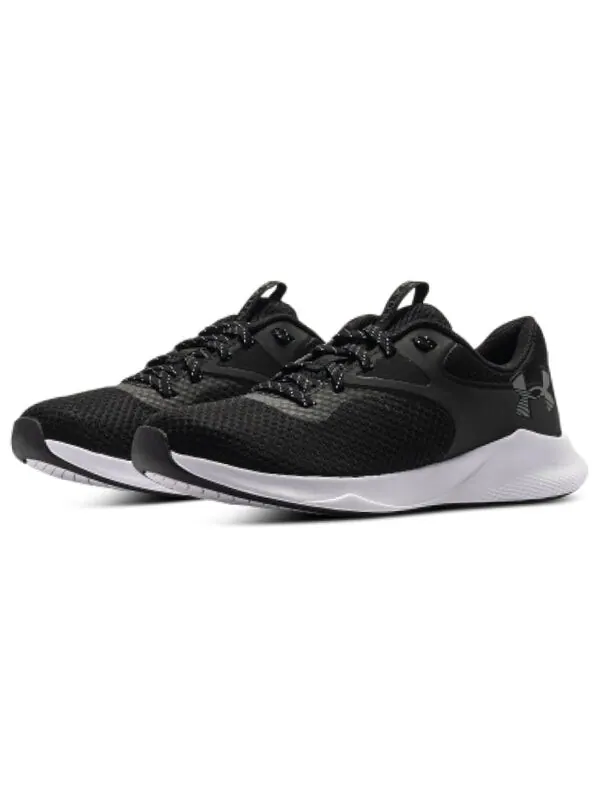 Кроссовки charged aurora 2 'black metallic warm silver' Under Armour — изображение 3 из 4, черный/белый
