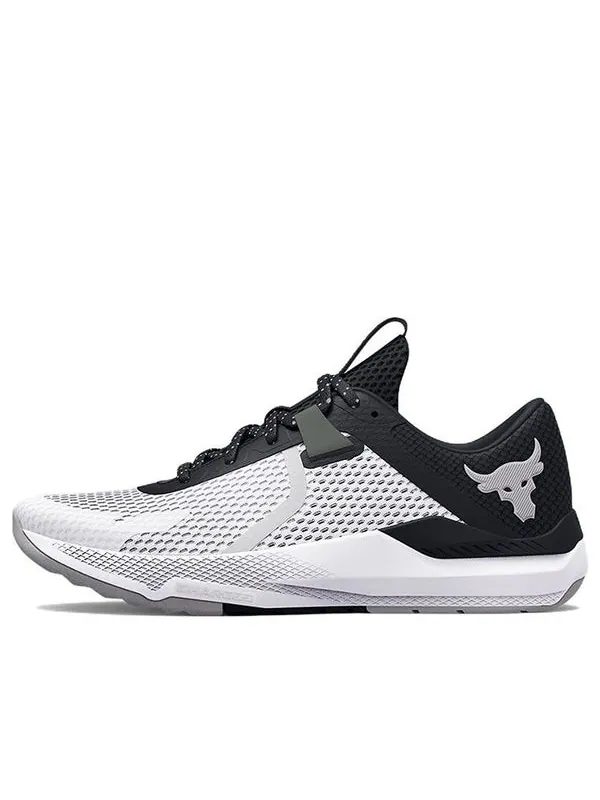 Кроссовки project rock bsr 2 'white black' Under Armour — изображение 1 из 4, белый/черный