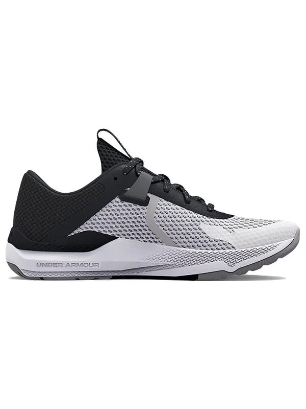 Кроссовки project rock bsr 2 'white black' Under Armour — изображение 2 из 4, белый/черный