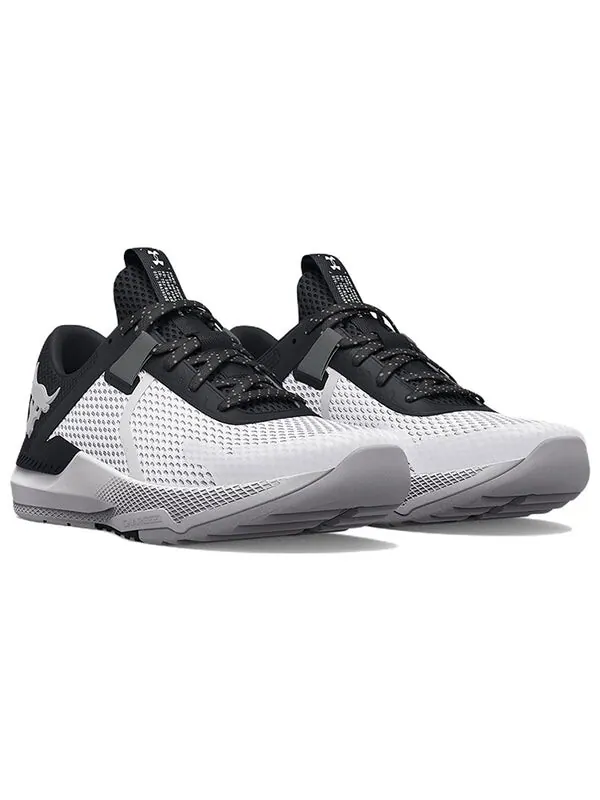 Кроссовки project rock bsr 2 'white black' Under Armour — изображение 3 из 4, белый/черный