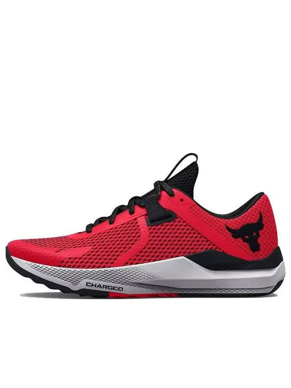 Кроссовки project rock bsr 2 'radio red' Under Armour — изображение 1 из 4, красный/черный/серый