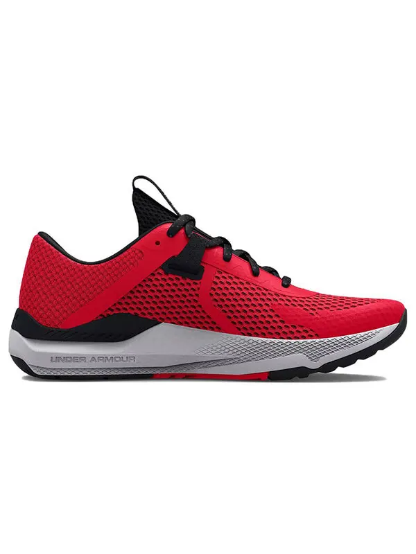 Кроссовки project rock bsr 2 'radio red' Under Armour — изображение 2 из 4, красный/черный/серый