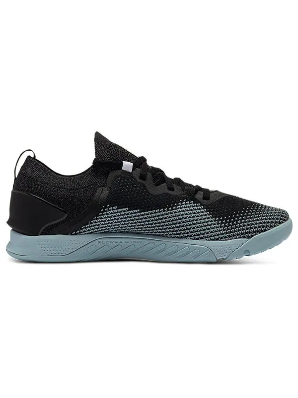 Кроссовки tribase reign 3 'black breaker blue' Under Armour — изображение 2 из 4, черный
