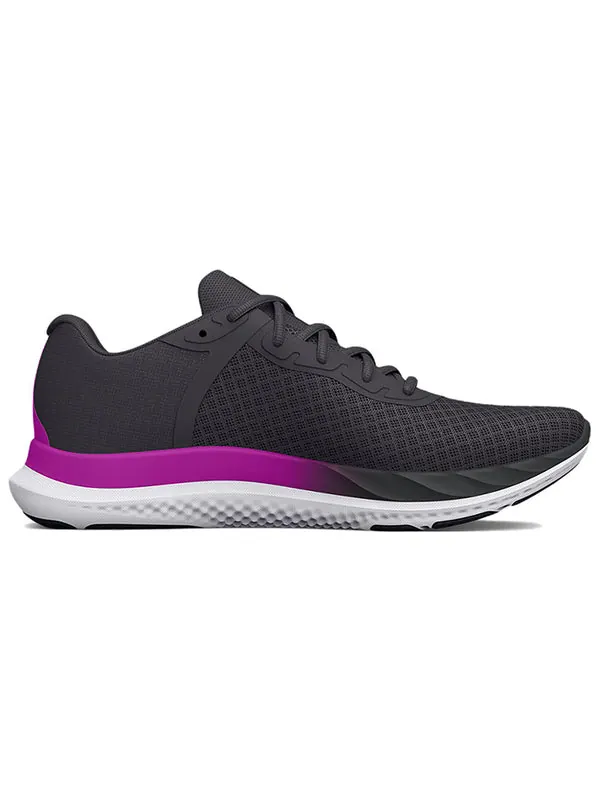 Кроссовки charged breeze 'jet grey strobe' Under Armour — изображение 2 из 4, черный/фиолетовый