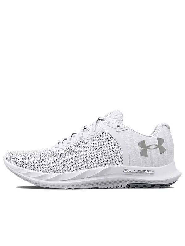 Кроссовки charged breeze 'white metallic silver' Under Armour — изображение 1 из 4, белый