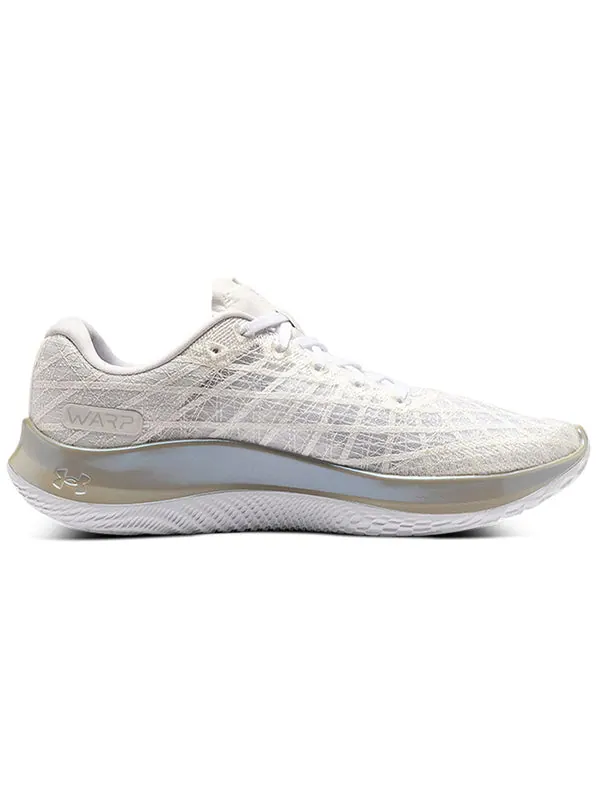 Кроссовки flow velociti wind cn 'white silver' Under Armour — изображение 2 из 4, белый/серебристый