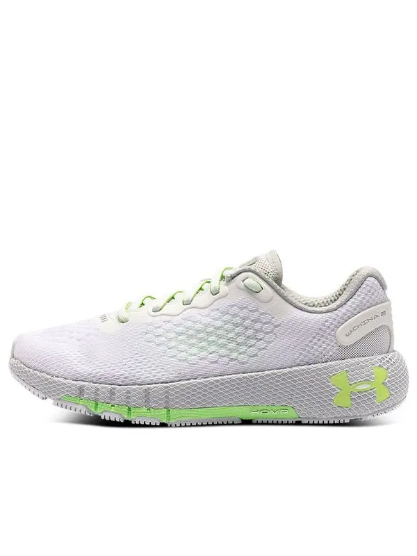 Кроссовки hovr machina 2 cn 'white green' Under Armour — изображение 1 из 4, белый/зеленый