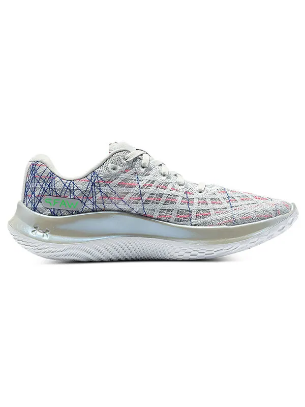 Кроссовки wflow velociti wind pz cn 'grey orange' Under Armour — изображение 2 из 4, серый/оранжевый