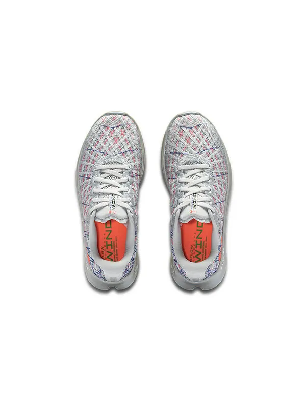 Кроссовки wflow velociti wind pz cn 'grey orange' Under Armour — изображение 3 из 4, серый/оранжевый
