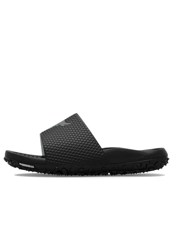 Тапочки project rock slide 'black pitch grey' Under Armour