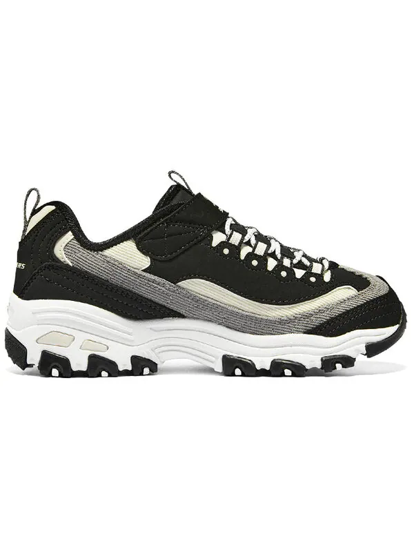 Кроссовки d'lites 1.0 marathon running shoes 'black grey beige' Skechers — изображение 2 из 4, черный/серый/бежевый
