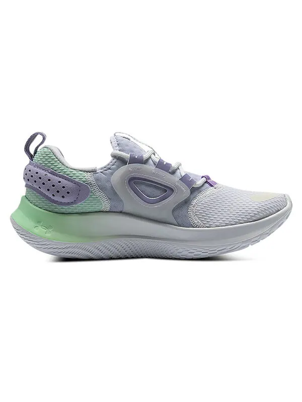 Кроссовки flow velociti 'grey mint' Under Armour — изображение 2 из 4, серый