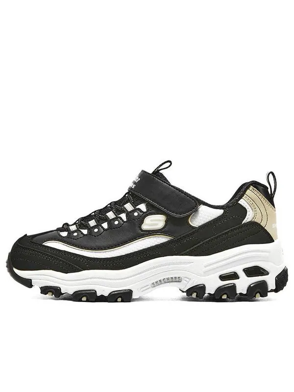 Кроссовки d'lites 'black gold' Skechers — изображение 1 из 1, черный/золотистый