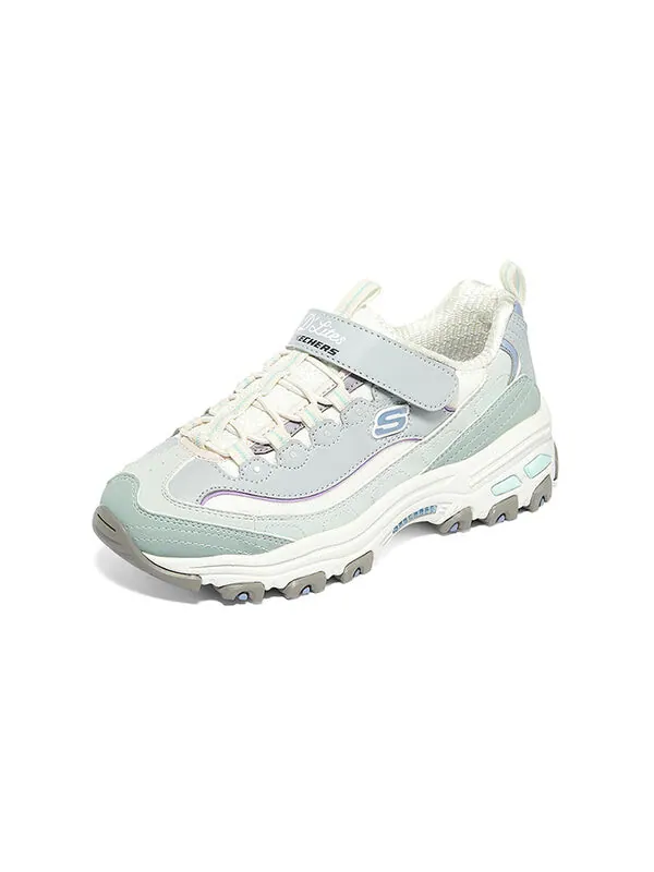 Кроссовки d'lites 'light blue white' Skechers — изображение 3 из 4, светлый синий/белый