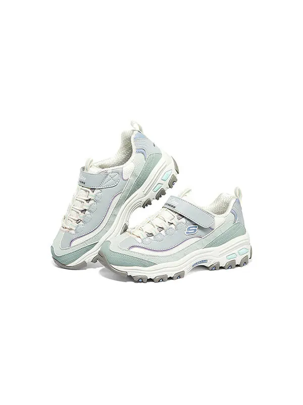 Кроссовки d'lites 'light blue white' Skechers — изображение 4 из 4, светлый синий/белый