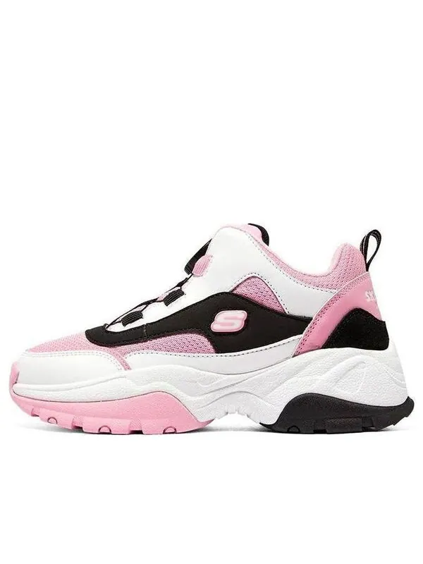Кроссовки kozmiks 'white pink black' Skechers — изображение 1 из 4, белый/розовый/черный