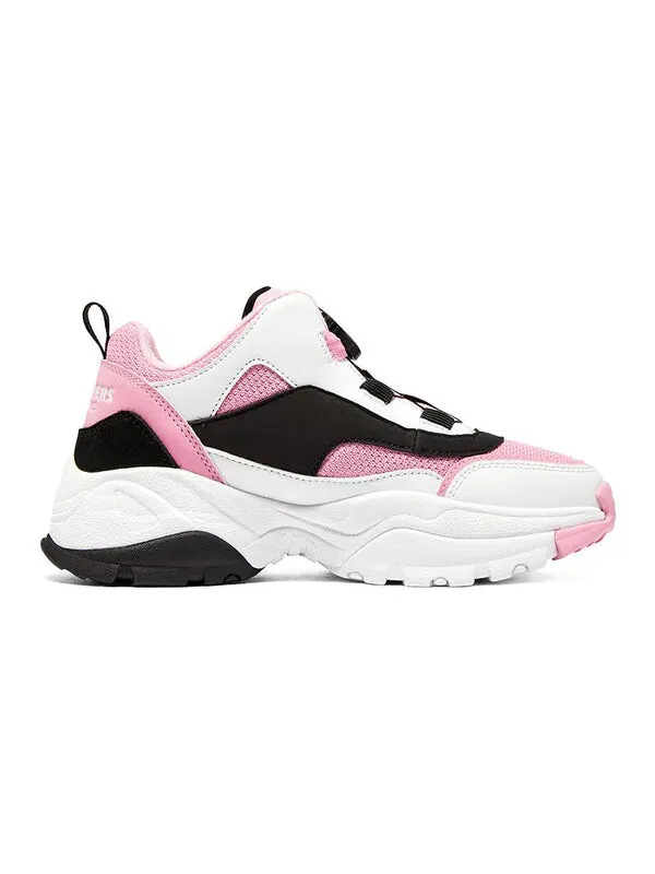 Кроссовки kozmiks 'white pink black' Skechers — изображение 2 из 4, белый/розовый/черный