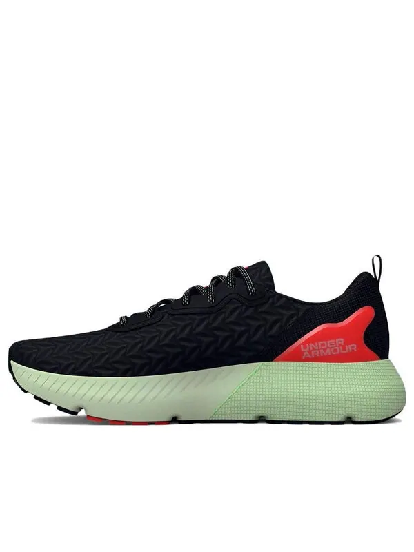 Кроссовки hovr mega 3 clone 'black phosphor green' Under Armour — изображение 1 из 4, черный/зеленый/оранжевый