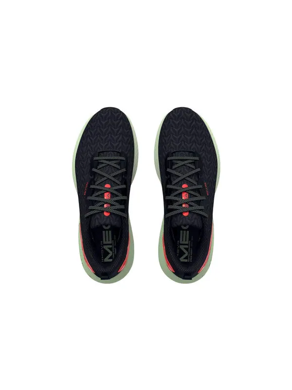 Кроссовки hovr mega 3 clone 'black phosphor green' Under Armour — изображение 3 из 4, черный/зеленый/оранжевый