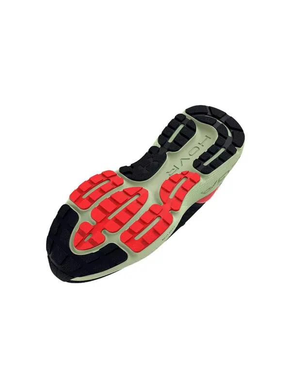 Кроссовки hovr mega 3 clone 'black phosphor green' Under Armour — изображение 4 из 4, черный/зеленый/оранжевый