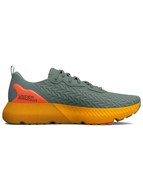Кроссовки hovr mega 3 clone 'opal green orange shock' Under Armour — изображение 2 из 4, зеленый/оранжевый