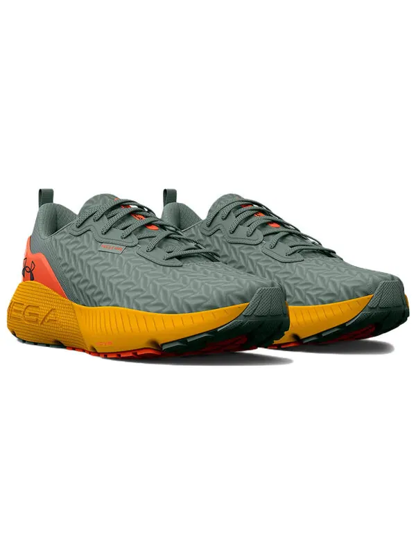 Кроссовки hovr mega 3 clone 'opal green orange shock' Under Armour — изображение 3 из 4, зеленый/оранжевый