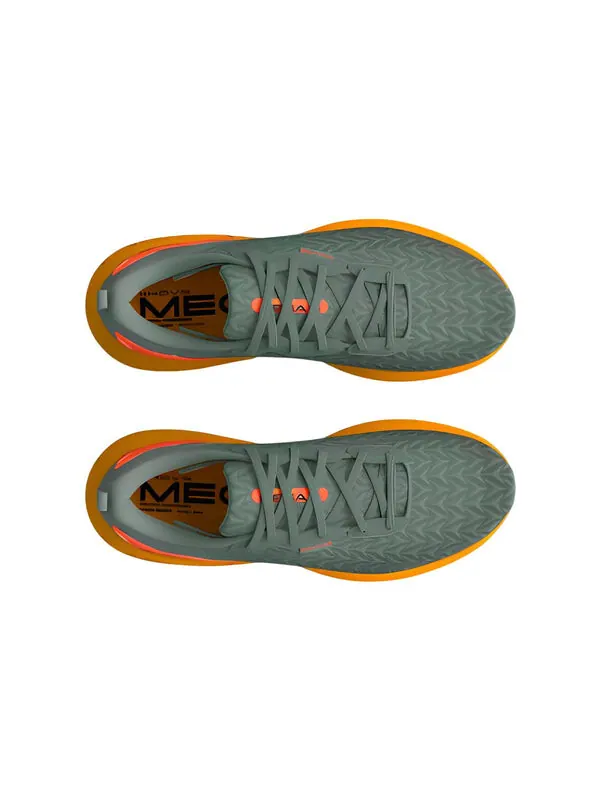 Кроссовки hovr mega 3 clone 'opal green orange shock' Under Armour — изображение 4 из 4, зеленый/оранжевый